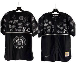 NWT Black Negro League Baseball Jersey Size M